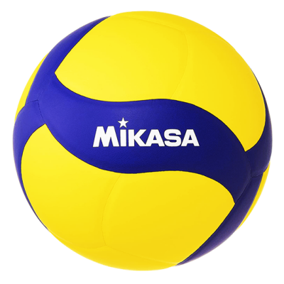 VOLEIBOL PIEL SINTETICA # 5 | MIKASA V330W  AMARILLO/AZUL017342